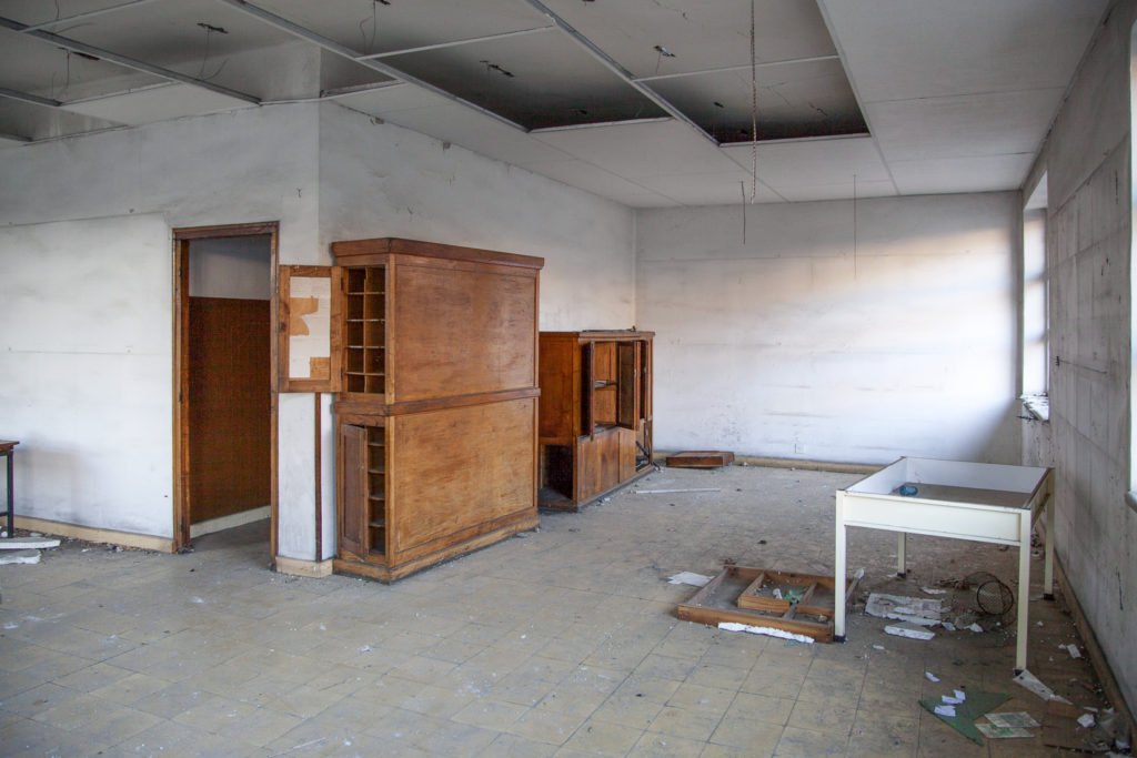 Instalaciones abandonadas del Pozo María,  Caboalles de Abajo. León 2017