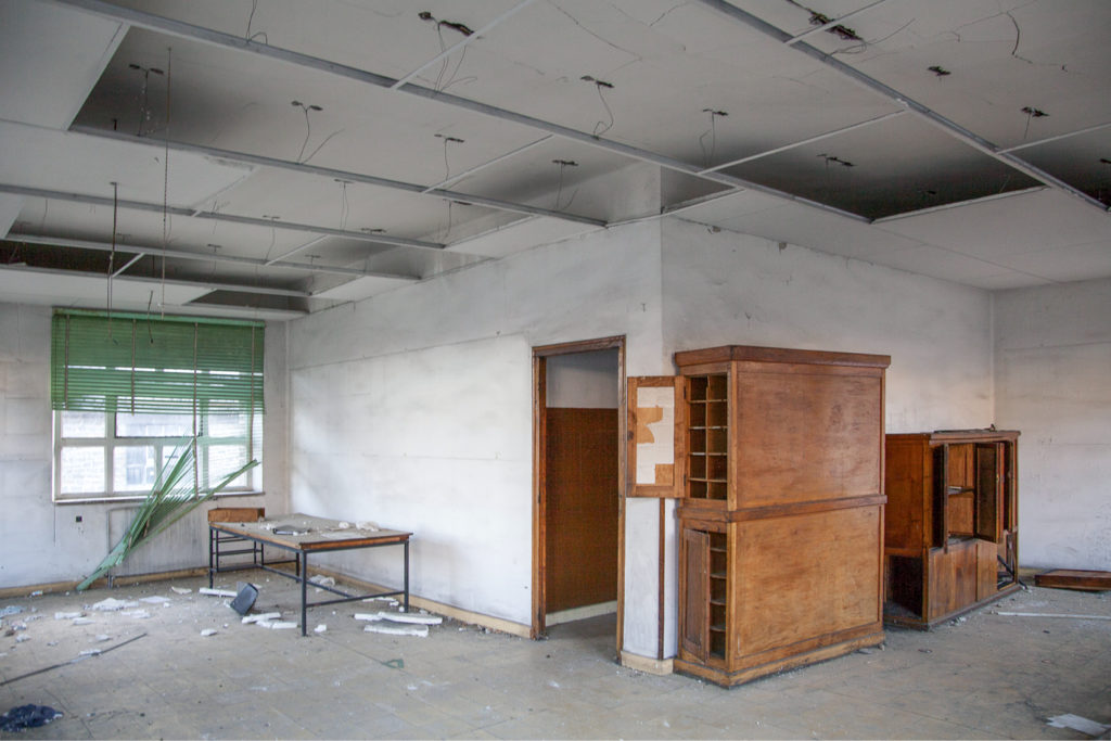 Instalaciones abandonadas del Pozo María,  Caboalles de Abajo. León 2017