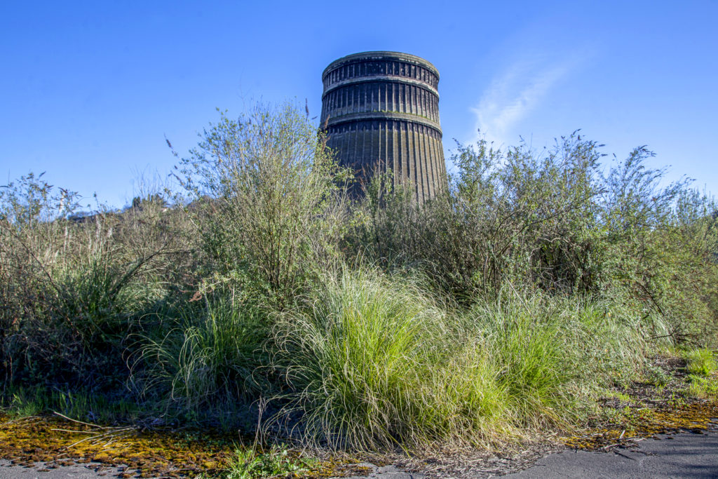 Instalaciones abandonadas de la Factoría de Nitrastur. Langreo. Asturias 2016