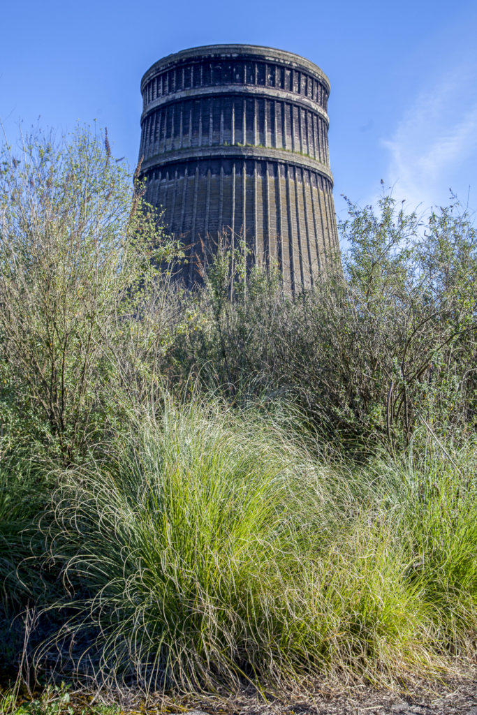 Instalaciones abandonadas de la Factoría de Nitrastur. Langreo. Asturias 2016