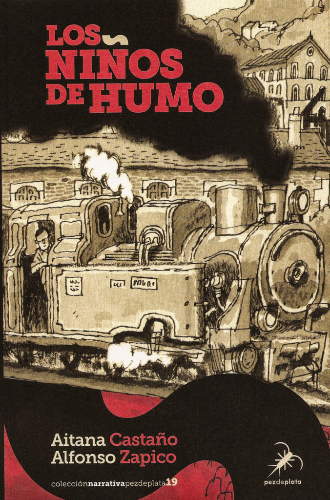 Portada del libro Los niños de humo, de Aitana Castaño y Alfonso Zapico. Oviedo. 2018.