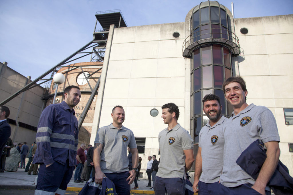 Homenaje de Preventiva Seguros a las Brigadas de Salvamento Minero de España, en el Museo de la Minería y la Industria de Asturias. San Martín del Rey Aurelio 2019