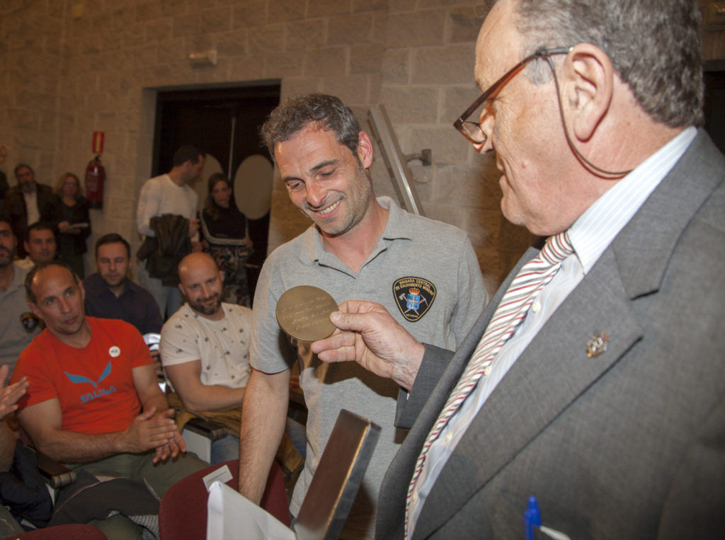 Homenaje de Preventiva Seguros a las Brigadas de Salvamento Minero de España, en el Museo de la Minería y la Industria de Asturias. San Martín del Rey Aurelio 2019