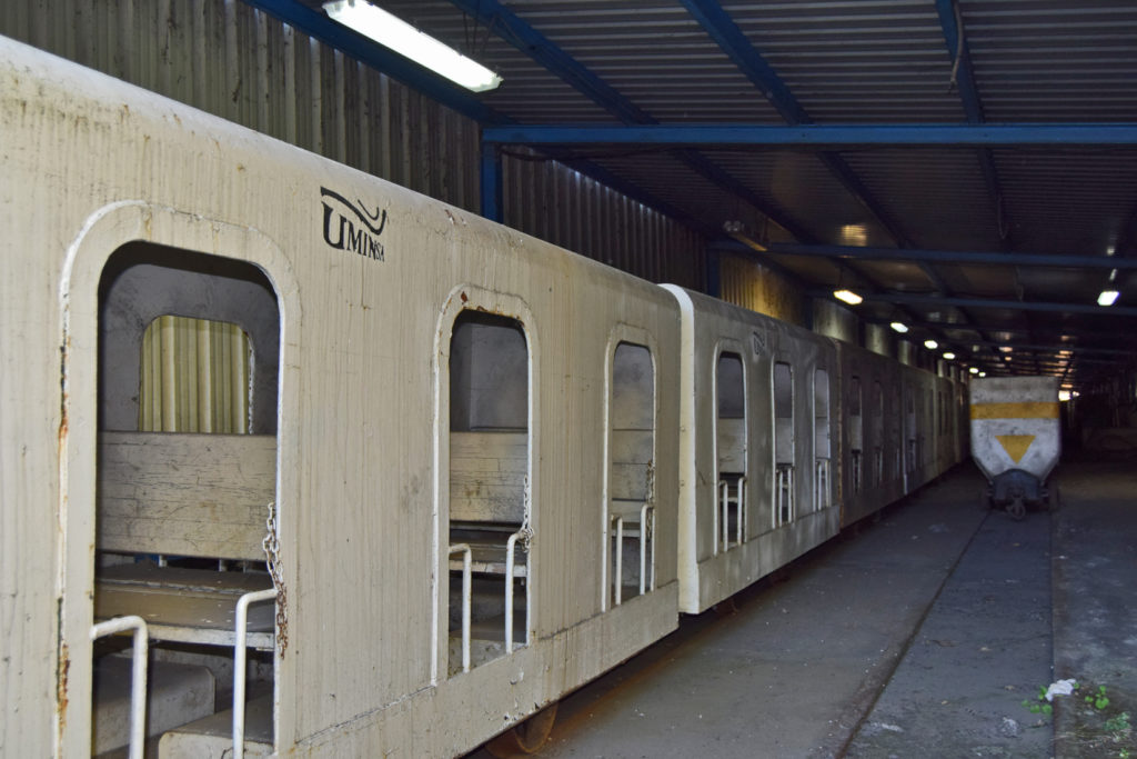 Instalaciones abandonadas de la Mina Santa Cruz. Santa Cruz del Sil. León 2018