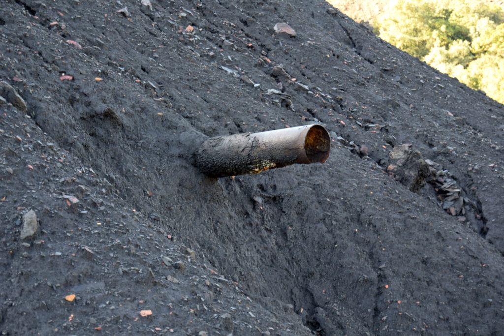 Instalaciones abandonadas de la Mina Grupo Rio, de Combustibles de Fabero. León 2018