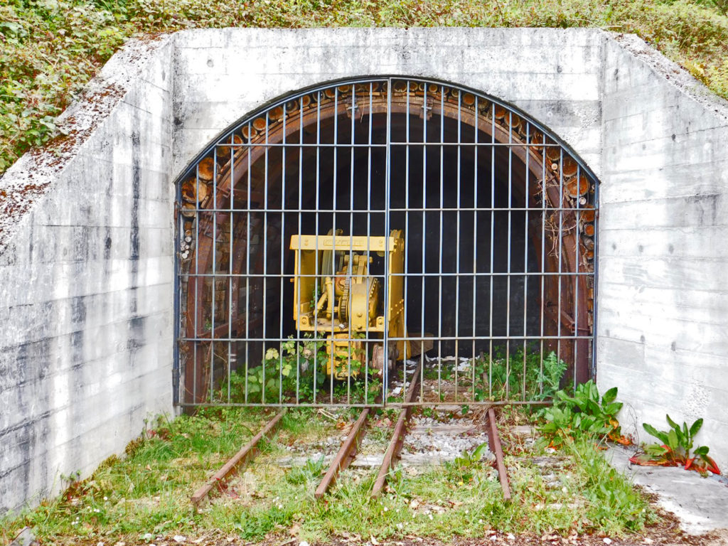 Bocamina de las Instalaciones antiguas de la Mina Coto Musel. Laviana. Asturias 2018