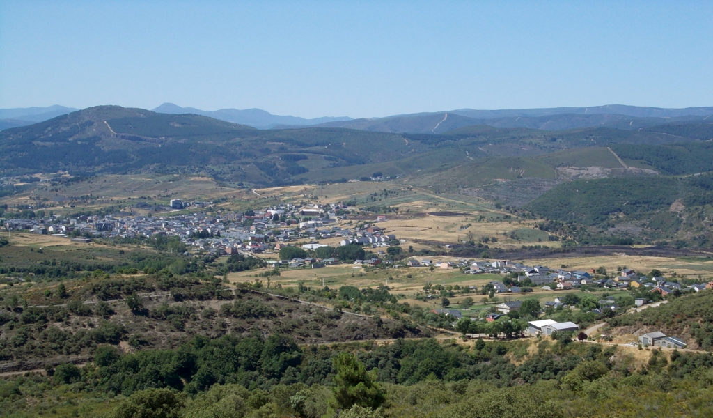 Vista de Fabero. Leon 2016