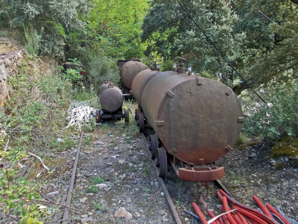 Instalaciones abandonadas de la Mina MINEX, de UMINSA. San Andrés de las Puentes. Torre del Bierzo. León 2018
