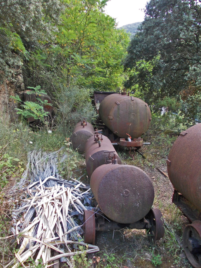 Instalaciones abandonadas de la Mina MINEX, de UMINSA. San Andrés de las Puentes. Torre del Bierzo. León 2018