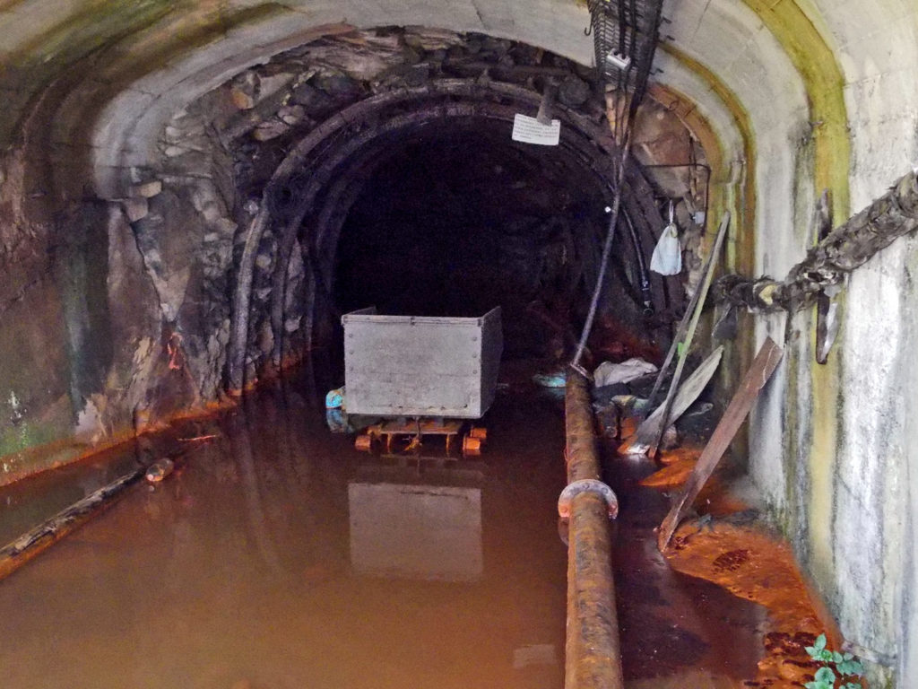 Bocamina de las Instalaciones abandonadas de la Mina MINEX, de UMINSA. San Andrés de las Puentes. Torre del Bierzo. León 2018