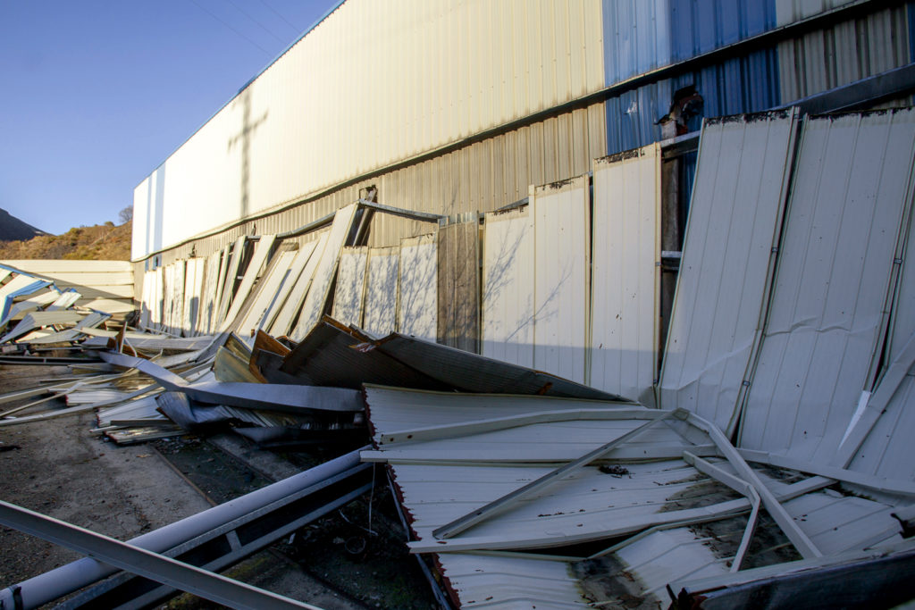 Instalaciones abandonadas del Pozo Calderón de la MSP, Villager de Laciana, Villablino, León 2017
