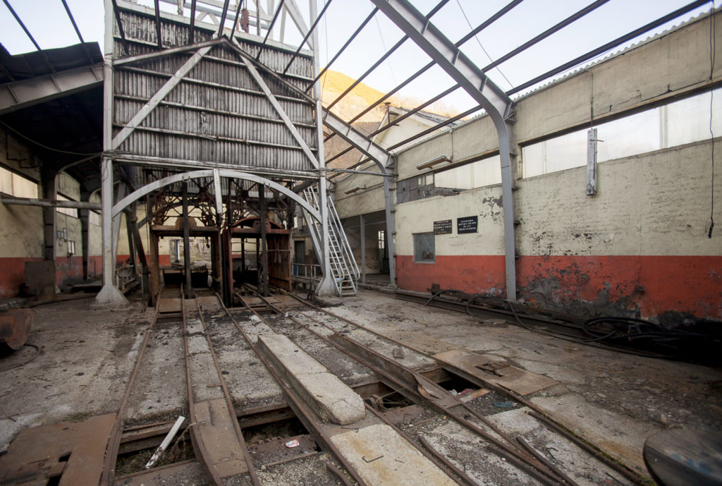 Embarque del Pozo Calderón de la MSP, Villager de Laciana, Villablino, León 2017