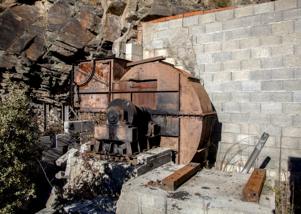Instalaciones abandonadas del Pozo Malabá. Torre del Bierzo. León. 2017