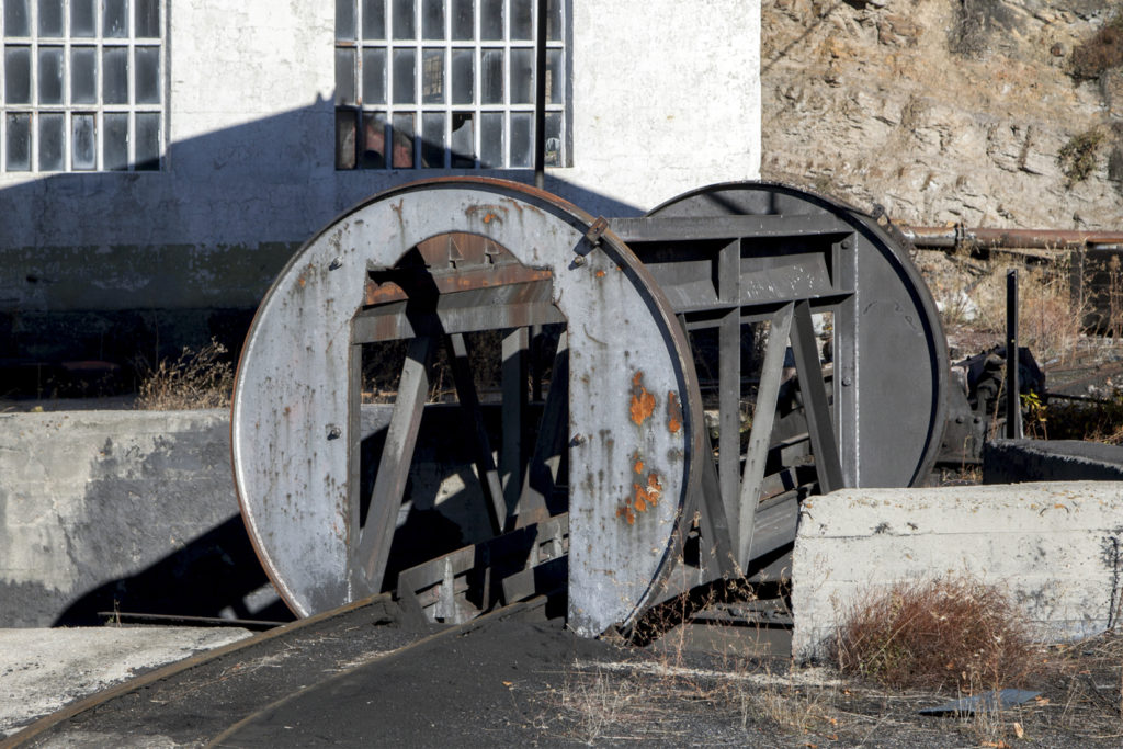 Basculador. Instalaciones abandonadas del Pozo Malabá. Torre del Bierzo. León. 2017