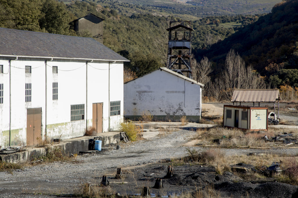 Instalaciones abandonadas del Pozo Malabá. Torre del Bierzo. León. 2017