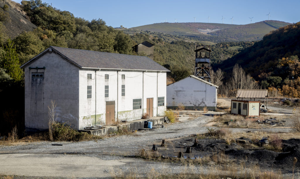 Instalaciones abandonadas del Pozo Malabá. Torre del Bierzo. León. 2017