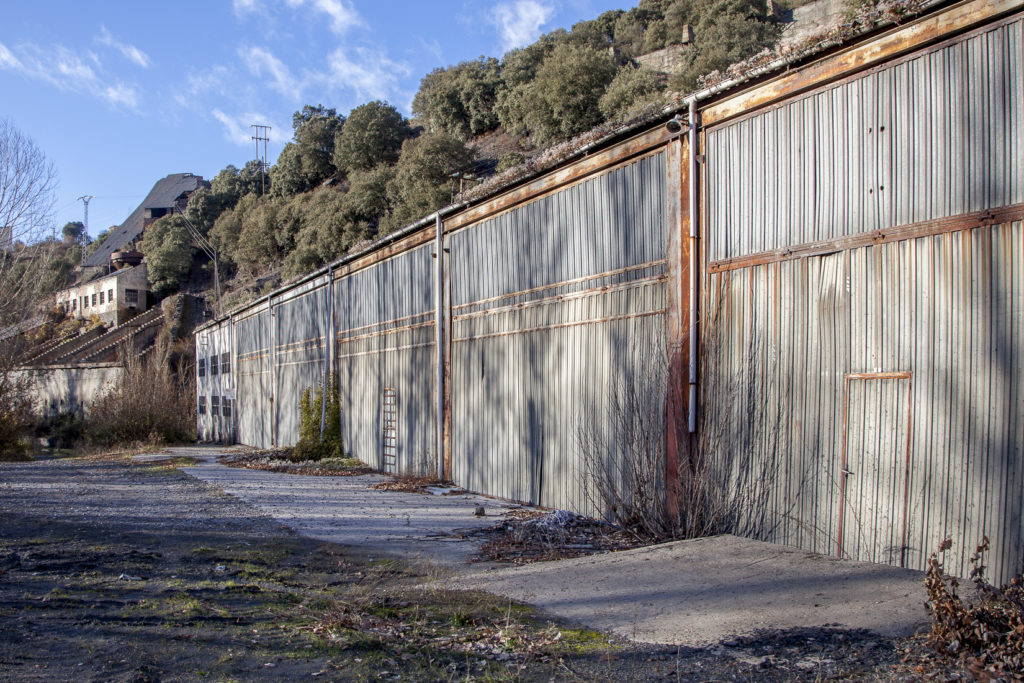 Instalaciones abandonadas de la Mina de Viloria Hermanos. Torre del Bierzo. León. 2017