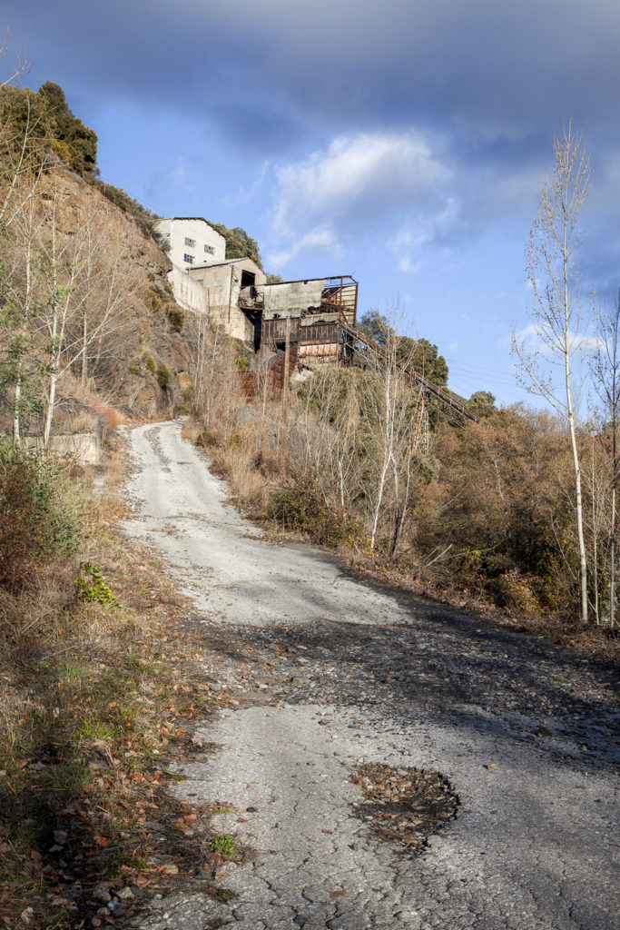 Instalaciones abandonadas de la Mina de Viloria Hermanos. Torre del Bierzo. León. 2017