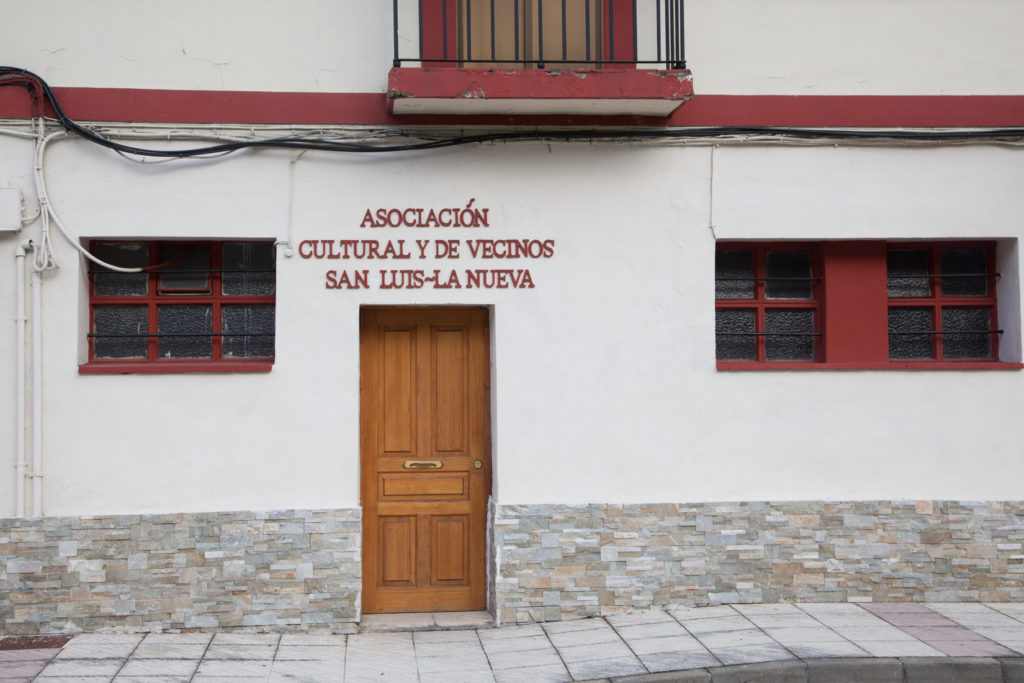 Local de la asociación cultural y de vecinos de San Luis. La Nueva. Langreo. Asturias 2017