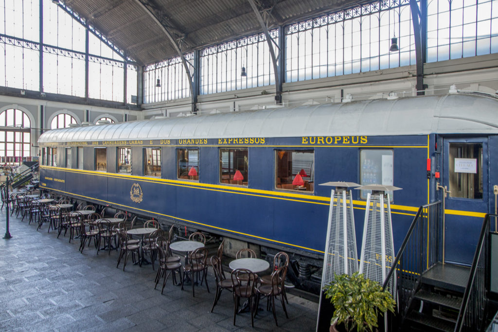 Vagón restaurante. Museo del Ferrocarril de Madrid Delicias 2018