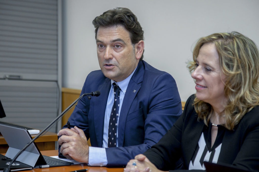 Homenaje al Profesor de la Escuela Politécnica de Mieres, y escritor, Luis Jesús Llaneza. Mieres. Asturias 2019