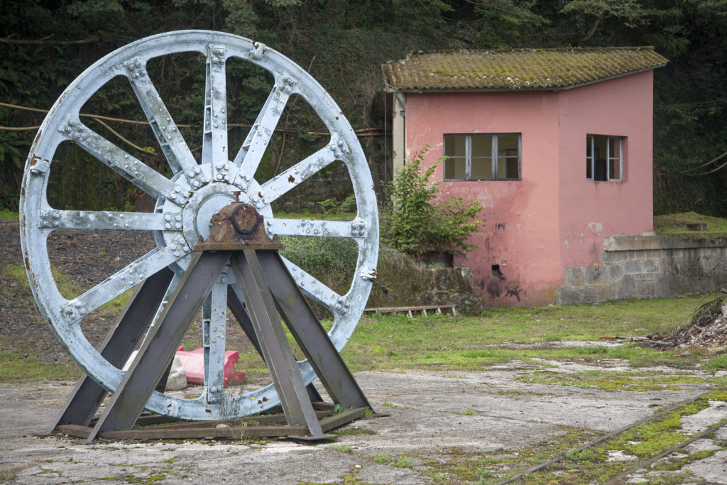 Instalaciones exteriores del Pozo Fondon. Langreo. Asturias 2017