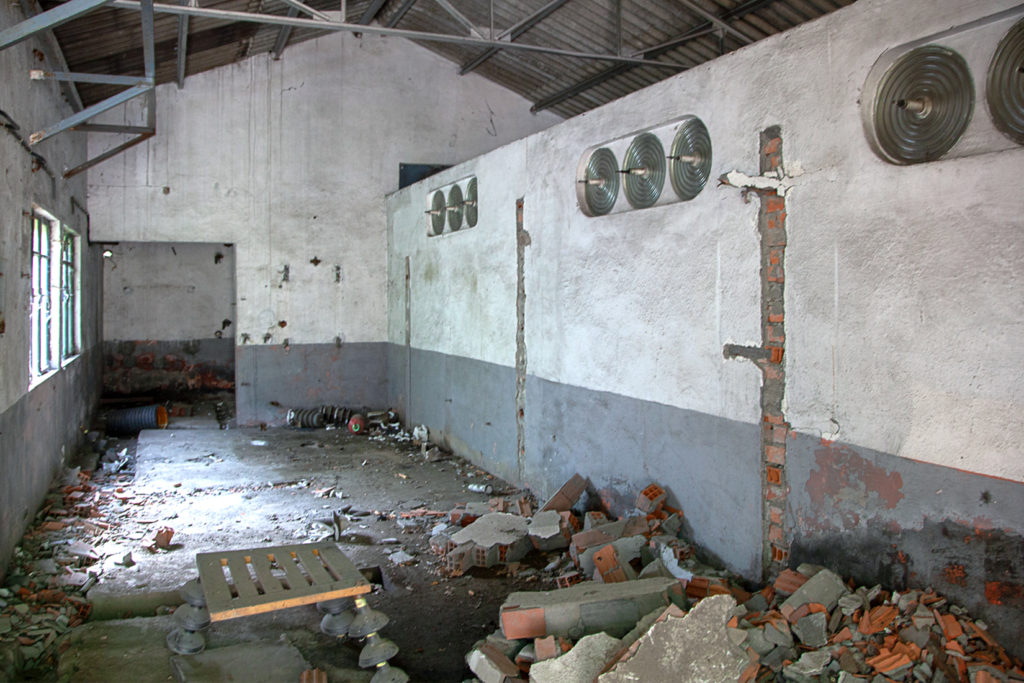 Instalaciones abandonadas de la mina de Antracitas de Brañuelas. Torre del Bierzo. Leon 2019