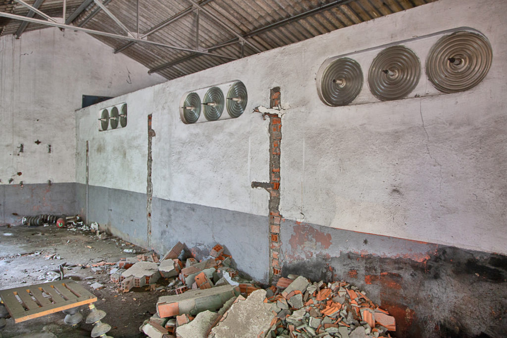 Instalaciones abandonadas de la mina de Antracitas de Brañuelas. Torre del Bierzo. Leon 2019
