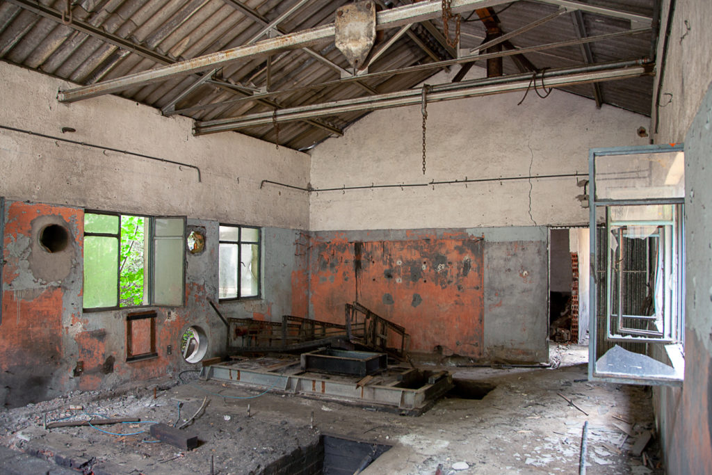 Instalaciones abandonadas de la mina de Antracitas de Brañuelas. Torre del Bierzo. Leon 2019