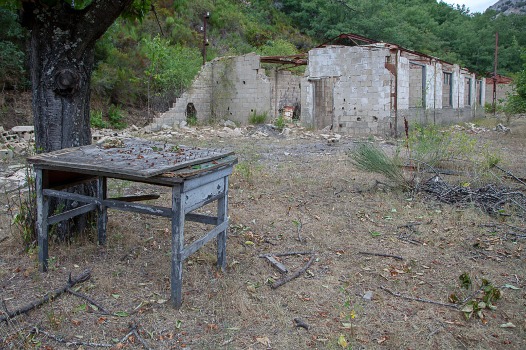 Instalaciones abandonadas del Pozo Ibarra. Ciñera. Leon 2019