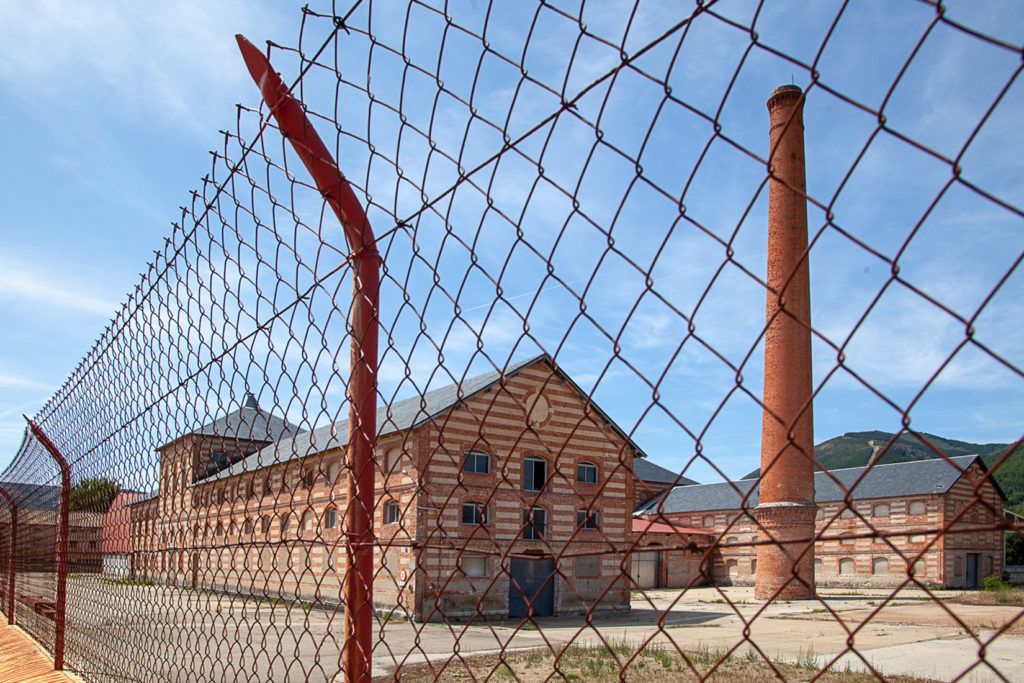 Fabrica de Talco, antigua azucarera de la Vasco – Leonesa. Boñar. Leon 2019