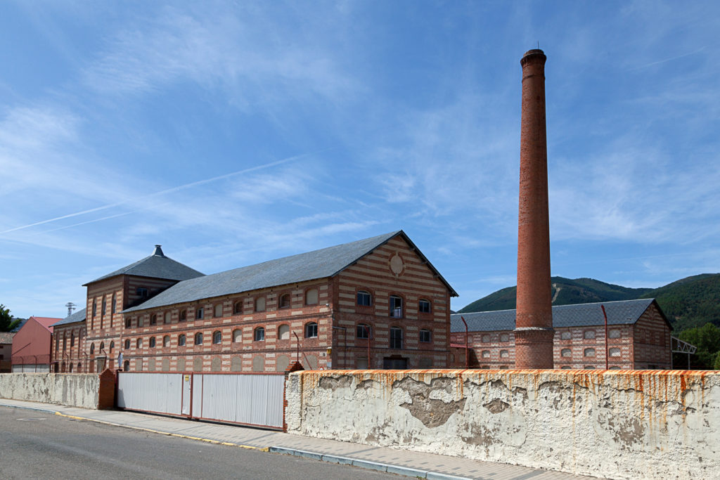Fabrica de Talco, antigua azucarera de la Vasco – Leonesa. Boñar. Leon 2019