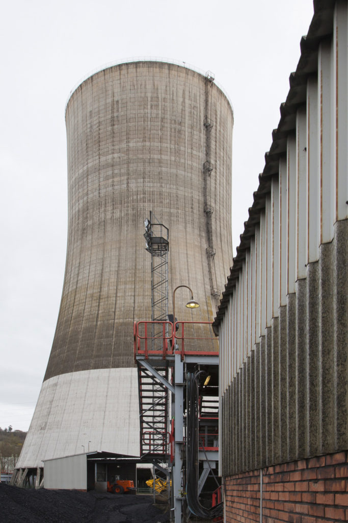 Refrigerante en las Instalaciones de la Central Térmica de Soto de Ribera. EDP. Ribera de Arriba. Asturias 2019