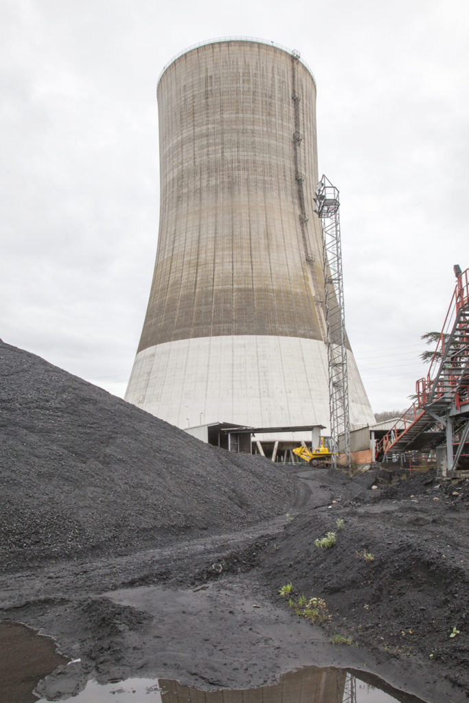 Refrigerante en las Instalaciones de la Central Térmica de Soto de Ribera. EDP. Ribera de Arriba. Asturias 2019