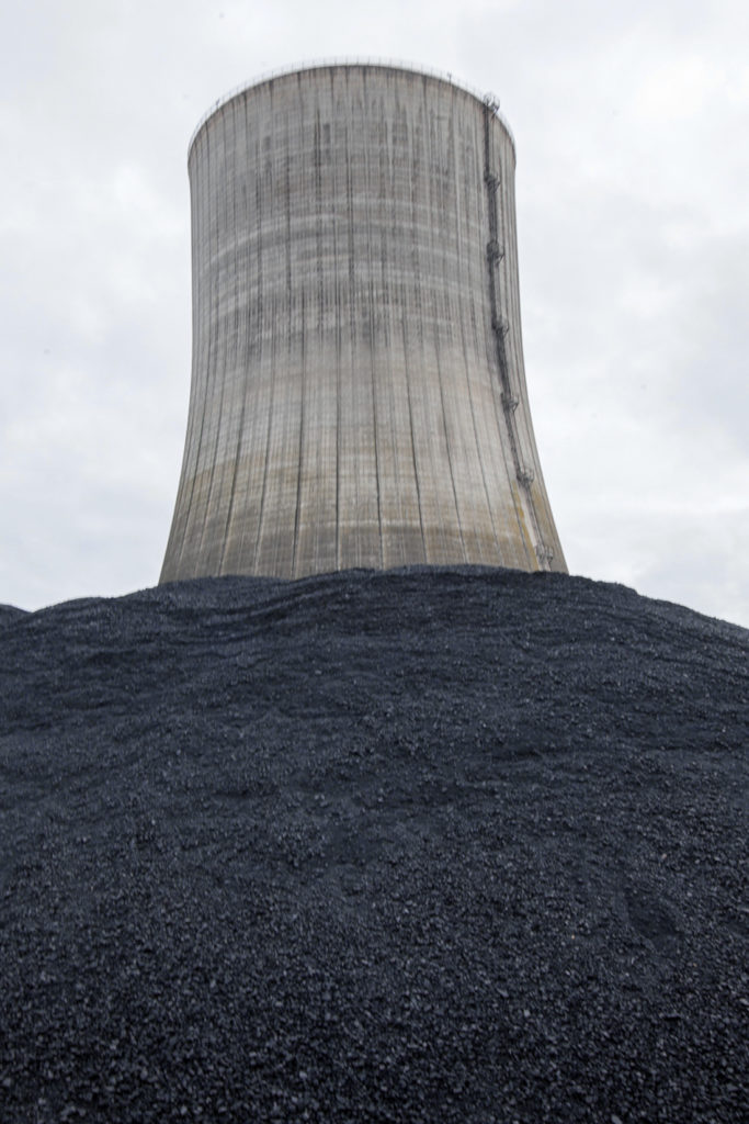 Refrigerante en las Instalaciones de la Central Térmica de Soto de Ribera. EDP. Ribera de Arriba. Asturias 2019