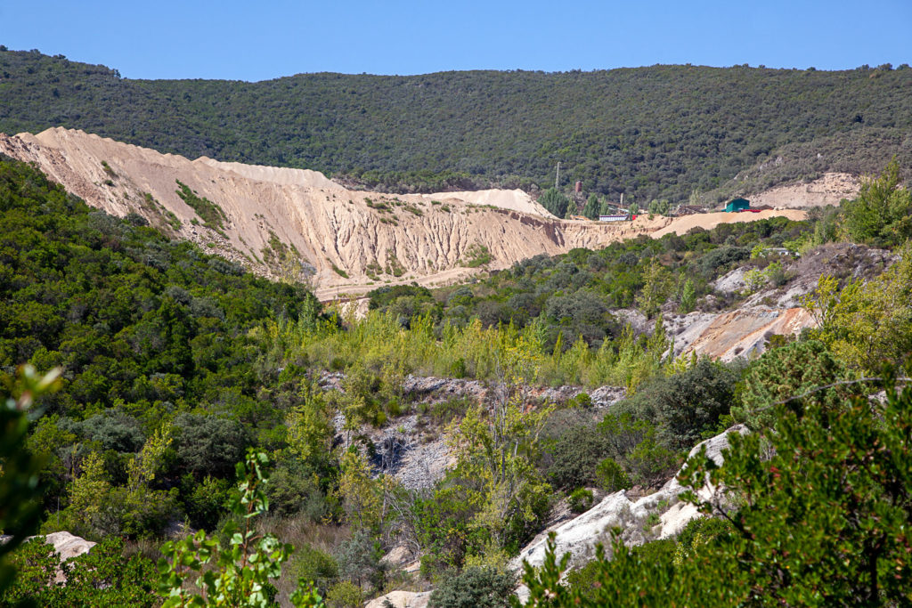 Cantera Santa Barbara. Hormigones y aridos Sindo Castro. Requejo. Leon 2019
