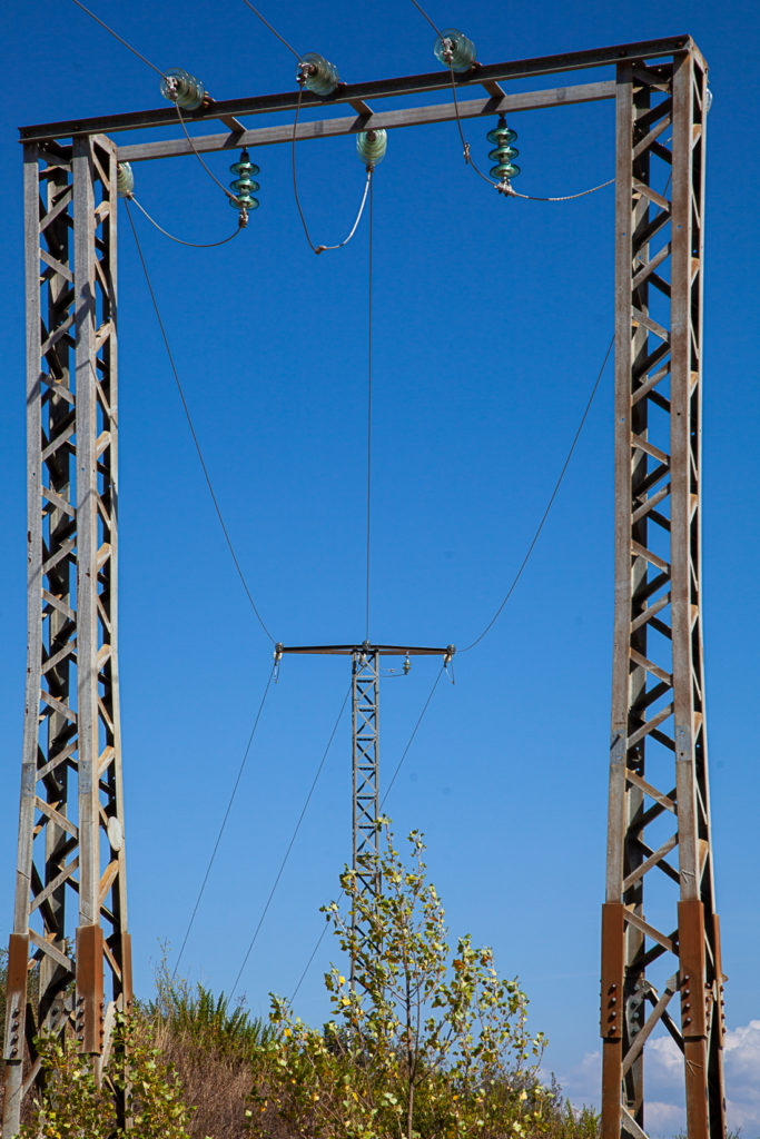 Torres eléctricas de la Mina Antonina. Requejo. León 2019