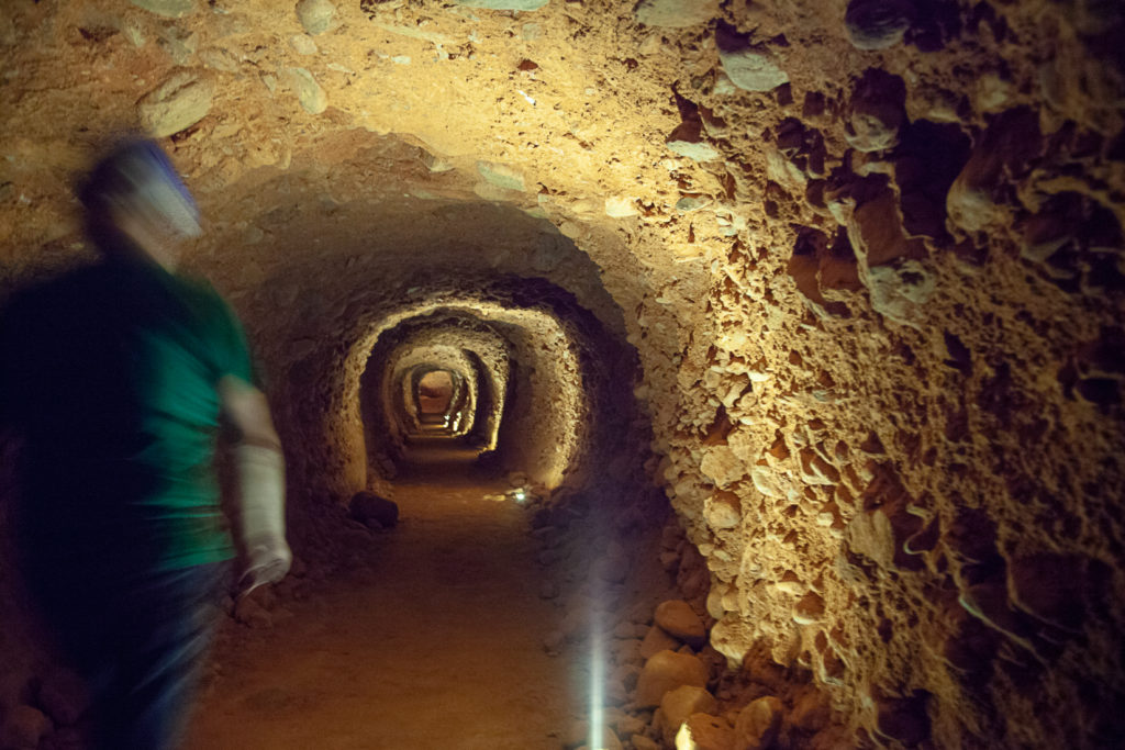 Antiguas minas romanas de oro de Las Medulas. Orellán. León 2019