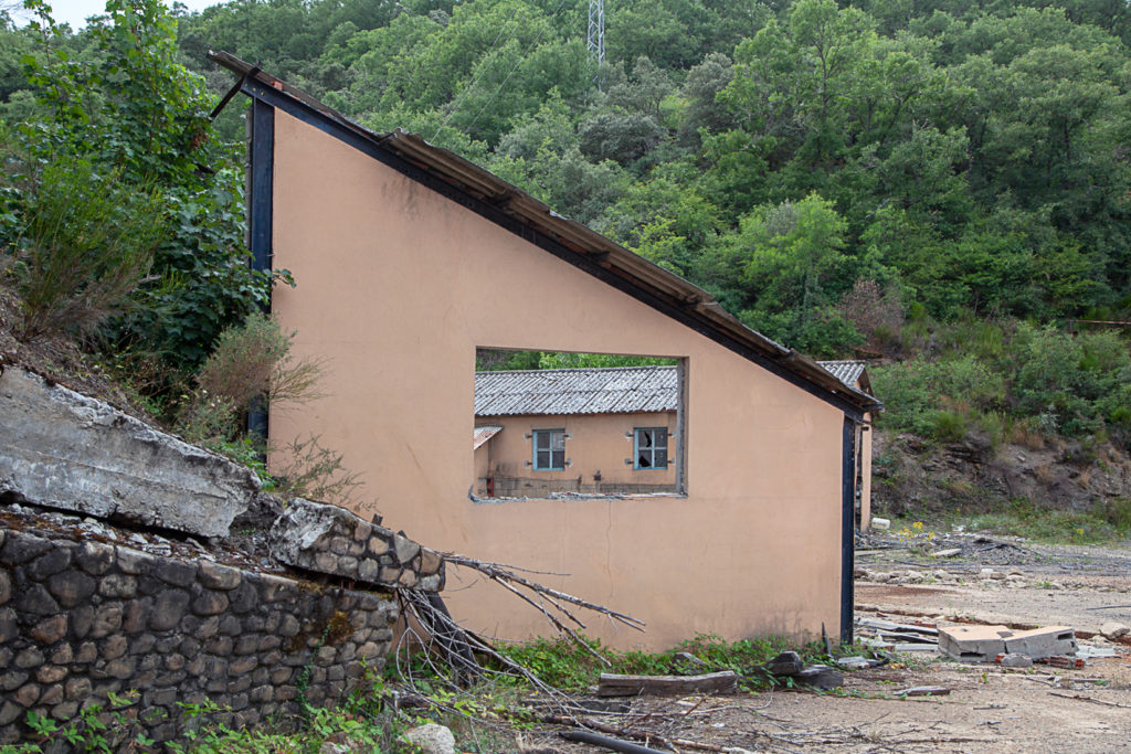 Instalaciones abandonadas de la mina de Antracitas de Brañuelas. Torre del Bierzo. Leon 2019