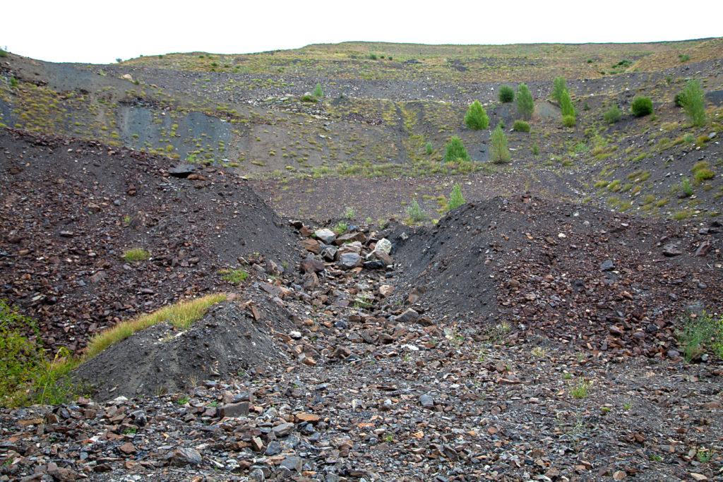 Instalaciones abandonadas del Pozo Ibarra. Ciñera. Leon 2019