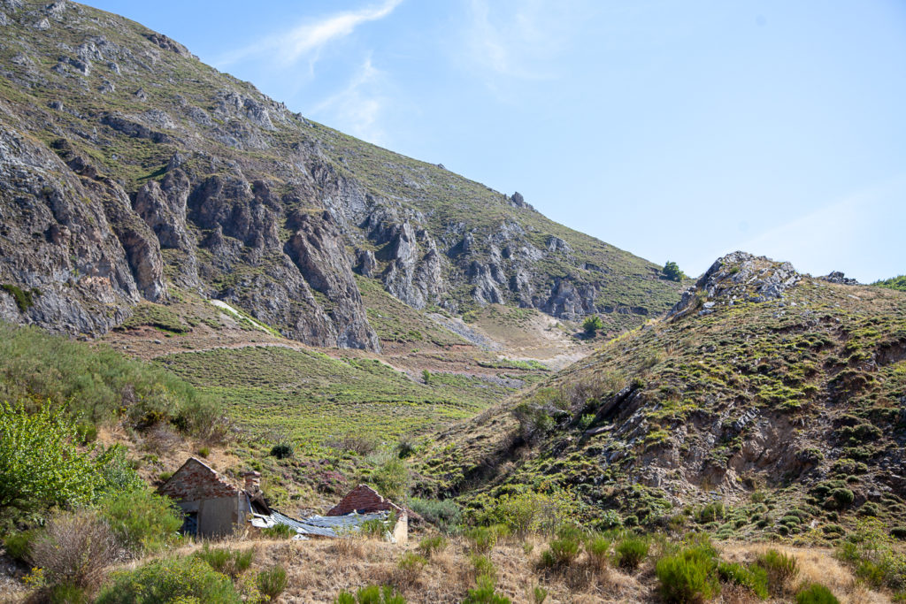 Restos de la Mina de Talco, San Andrés. Puebla de Lillo. León 2019