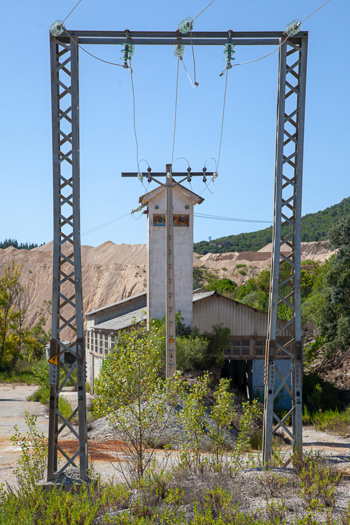 Torres eléctricas de la Mina Antonina. Requejo. León 2019