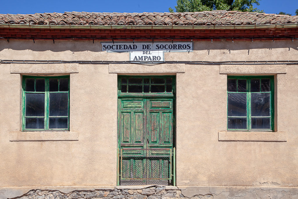 Casa de la sociedad de Socorros del Amparo. Sabero. León 2019
