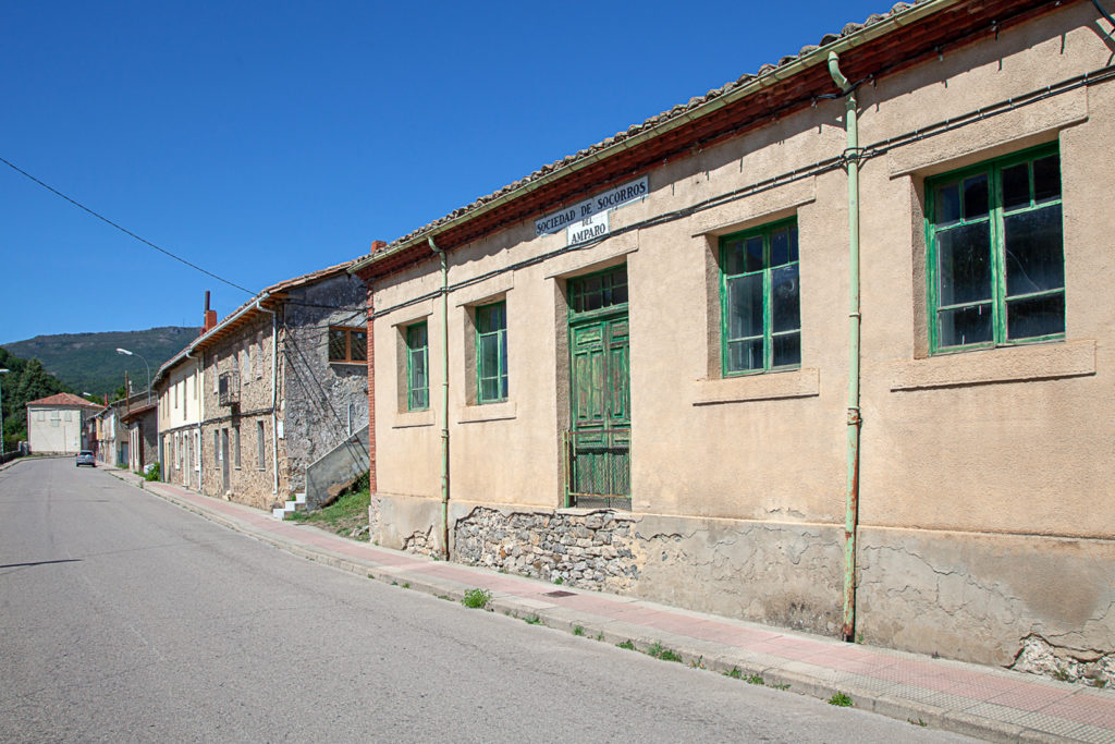 Casa de la sociedad de Socorros del Amparo. Sabero. León 2019