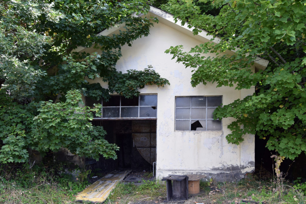 Ventilador del Pozo Calderón. Villager de Laciana. Villablino. León 2018