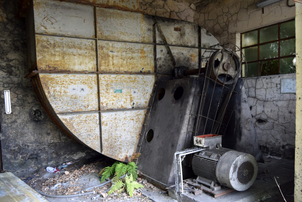 Ventilador del Pozo Calderón. Villager de Laciana. Villablino. León 2018