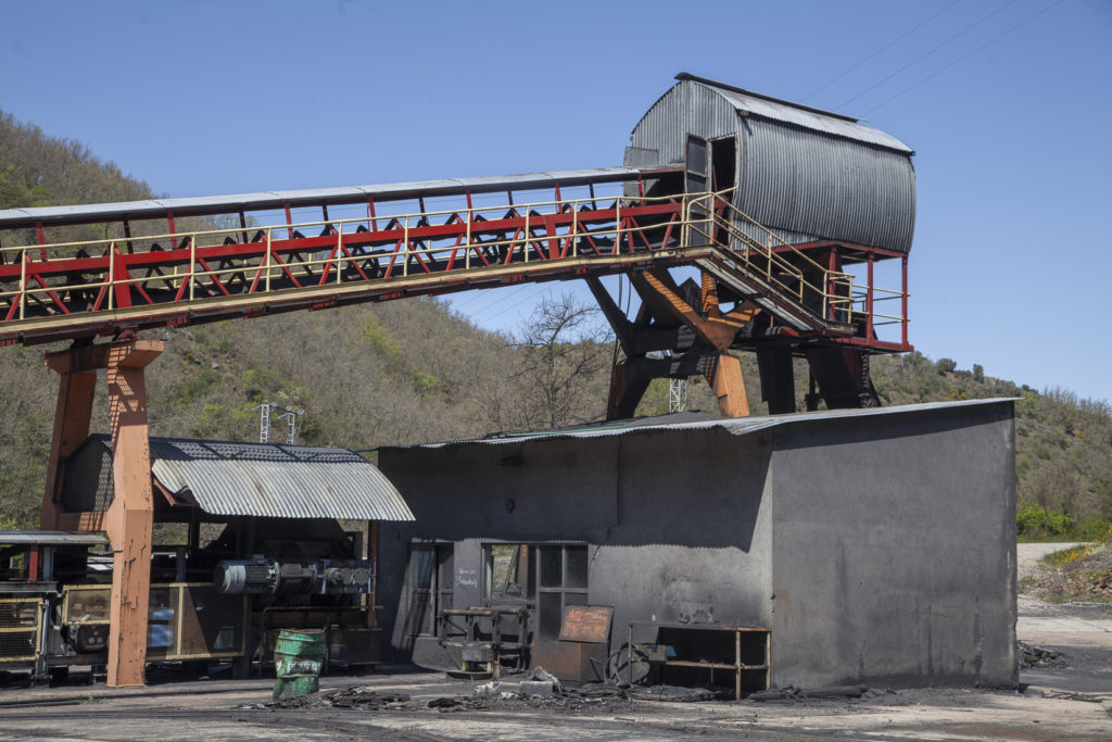 Instalaciones abandonadas de la Mina Salgueiro. Grupo Salgueiro. Torre del Bierzo. León 2019