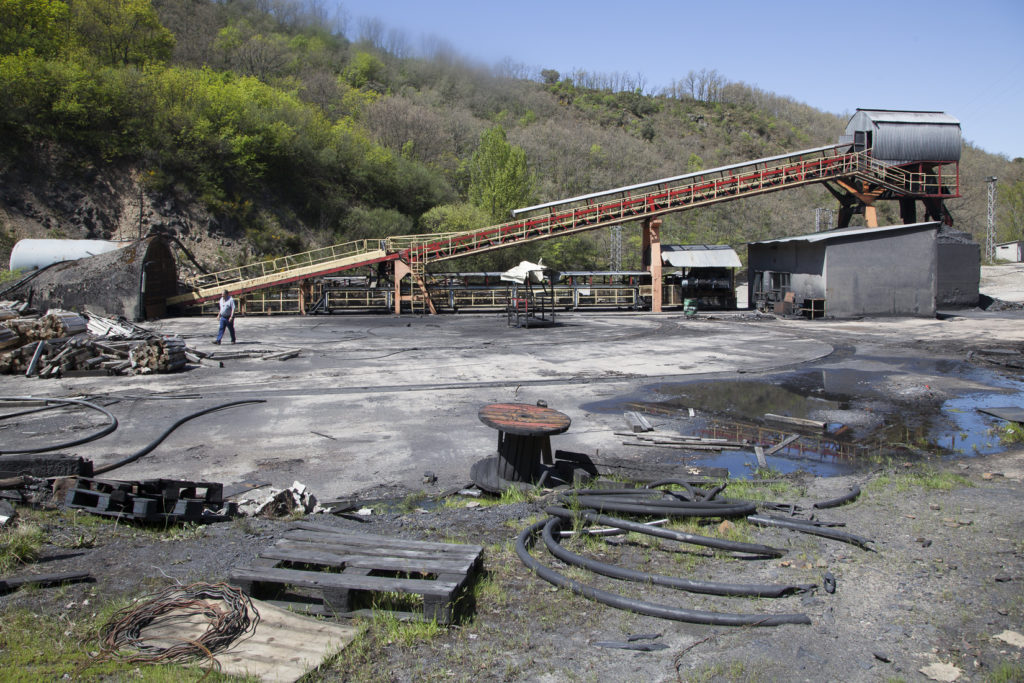 Instalaciones abandonadas de la Mina Salgueiro. Grupo Salgueiro. Torre del Bierzo. León 2019