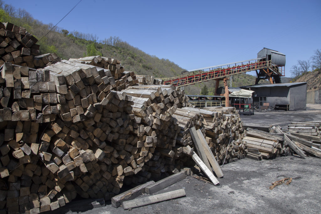 Instalaciones abandonadas de la Mina Salgueiro. Grupo Salgueiro. Torre del Bierzo. León 2019