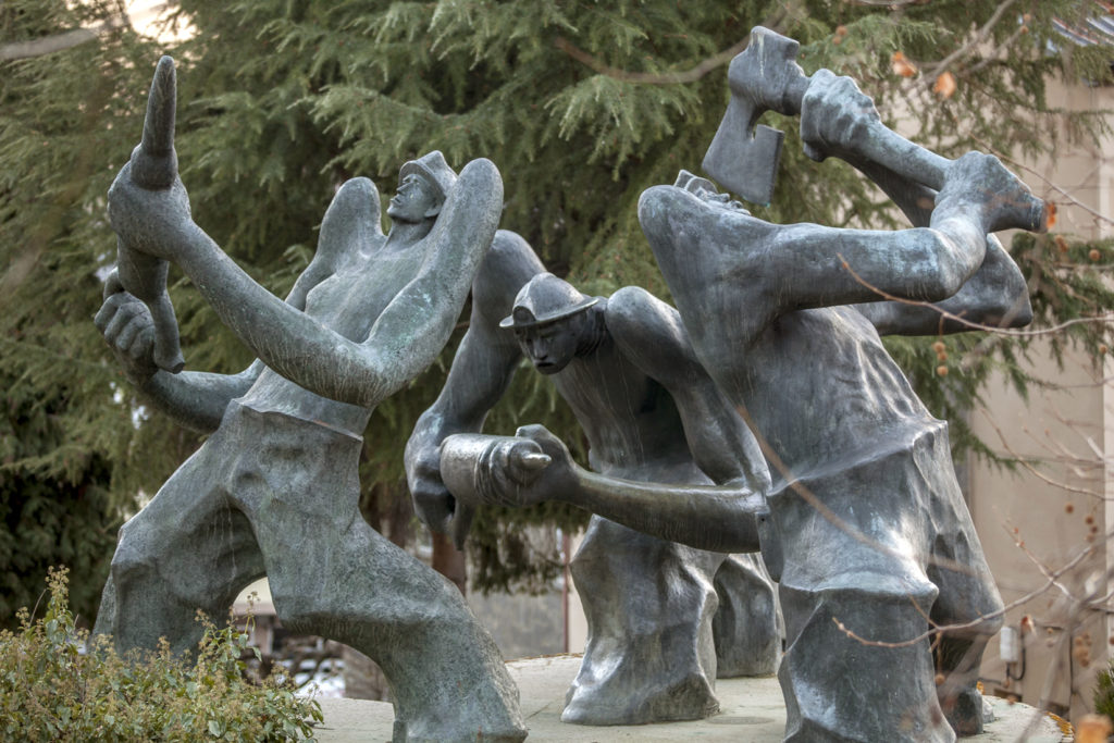 Monumento Minero. Villablino. León 2017